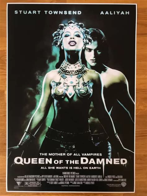 LARGE MOVIE POSTER Queen of the Damned 430mm x 620mm EUR 4,73 - PicClick IT