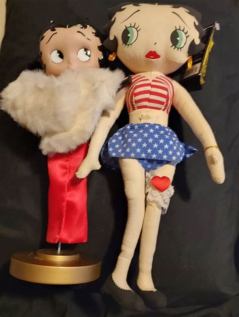 Betty Boop Dolls, Collectible Dolls, Lot of 2