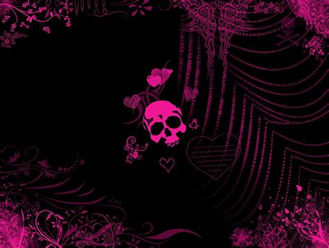 3840x2160px, 4K free download | Pinky skull, emo, fantasy, skull ...