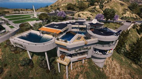 Galileo Michael Mansion - GTA5-Mods.com | Mansions, Luxury house, Gta