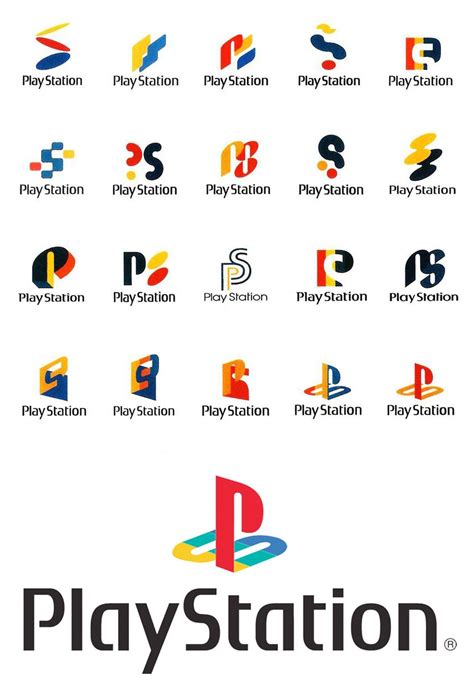 Sony Playstation 1 Logo Design Ideas and Concepts | The Logo Smith