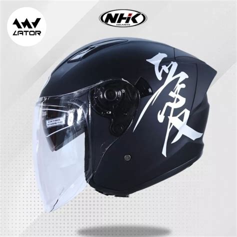 Jual Helm NHK R1 MAX KANJI NEW 100% ASLI type helm nhk r9 helm nhk ...