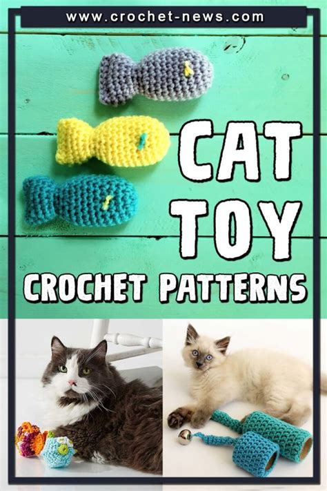 28 Crochet Cat Toy Patterns - Crochet News