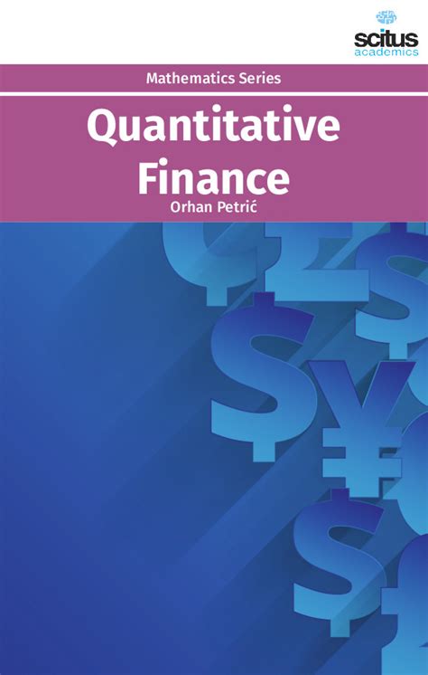 Quantitative Finance - Scitus Academics