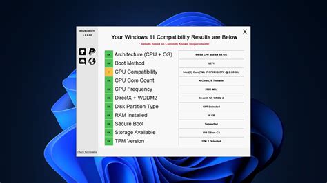 Microsoft windows 11 compatibility check - erprod