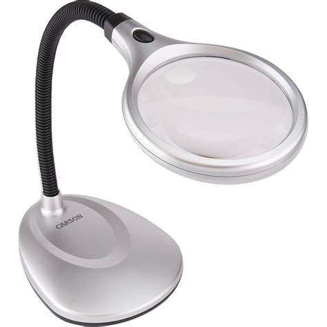 Carson LM-20 DeskBrite 200 2x LED Magnifier Desk Lamp LM-20MU