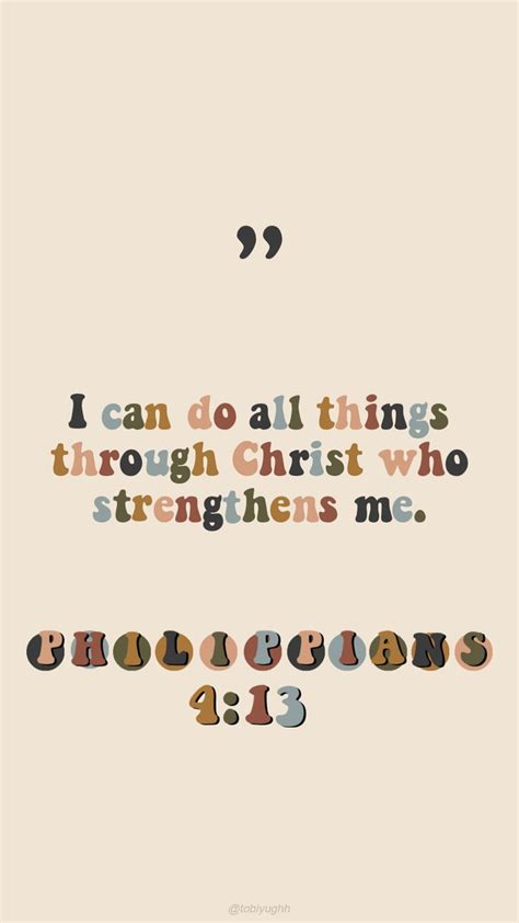 Philippians 4:13 | Christian quotes verses, Inspirational bible quotes ...