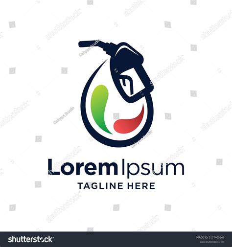 Gas Station Logo Design Template Stock Vector (Royalty Free) 2157400965 ...