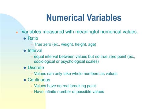 PPT - Describing Numerical Variables PowerPoint Presentation, free ...