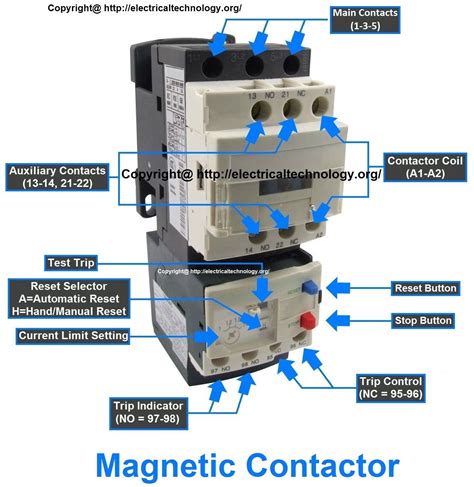 Single Phase Motor Reversing Contactor Wiring