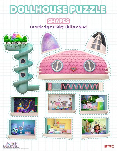 Gabby's Dollhouse Printable Pictures