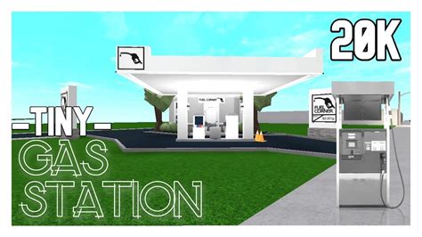 ROBLOX | Bloxburg: Tiny Modern Gas Station ($20K) | Speed Build - YouTube