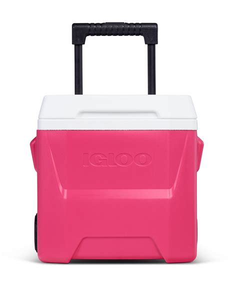 Igloo 16 qt. Laguna Roller Ice Chest Cooler with Wheels - Pink ...