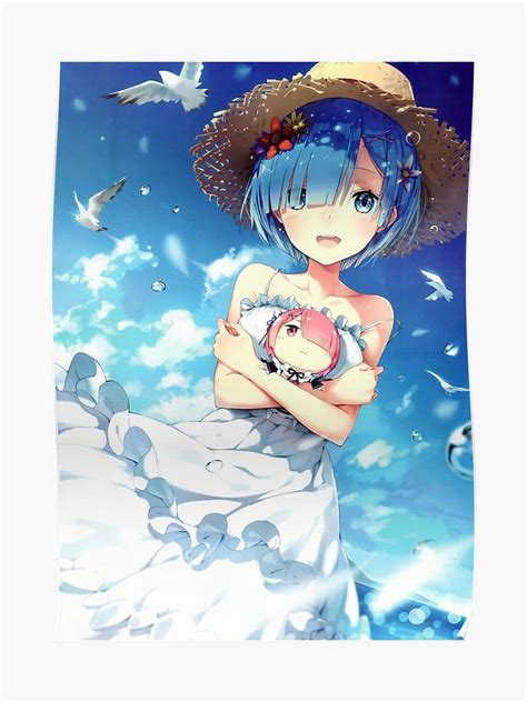 rem Poster by Accordeon | Anime, Kawaii anime, Anime artwork