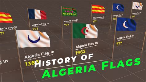 History of algeria flags | algeria flag - YouTube