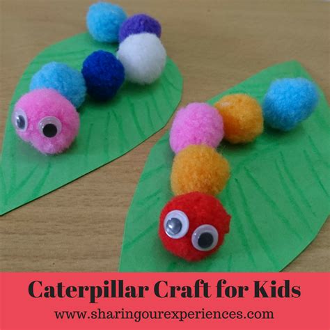 Easy Caterpillar Craft for Kids - (Very hungry caterpillar craft and ...