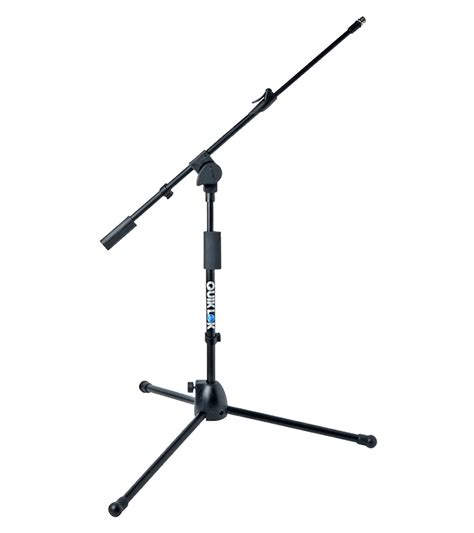 Quik Lok A340BKAM Amp Boom Mic Stand Short (Black) - Marshall Music