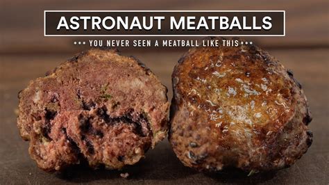 We tried Astronaut Meatballs, It's Insane | SpaceX Food? - YouTube