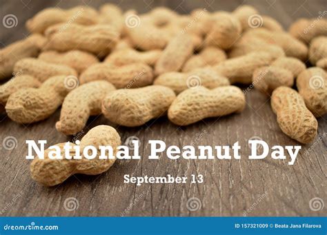 National Peanut Day Illustration Stock Image - Image of caloric, energy ...