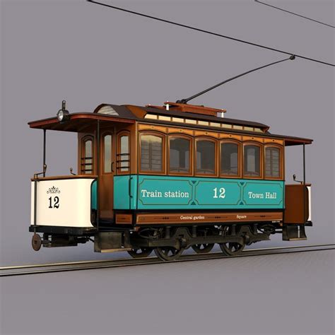 Tram 3D Models for Download | TurboSquid