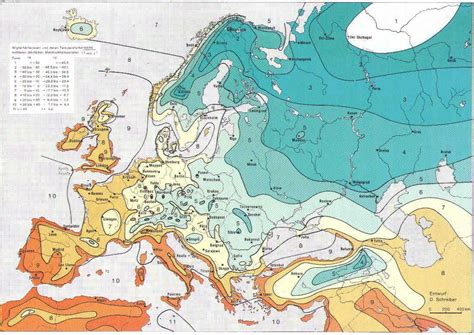 Europe Hardiness Zone Map | Plant hardiness zone map, Map, Climate zones