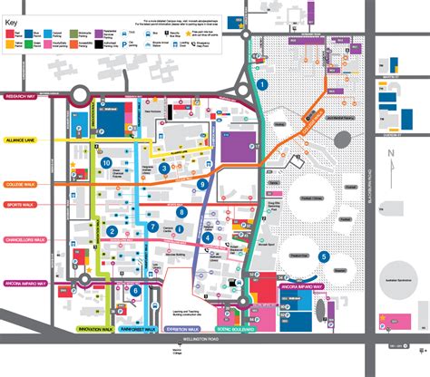 Garden locations at Clayton Campus | Monash University