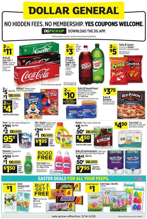 Dollar General Weekly Ads and Circulars from March 14