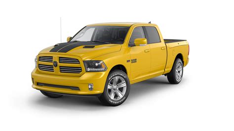 2016 Ram 1500 Stinger Yellow Sport Is the Pickup Truck Version of ...