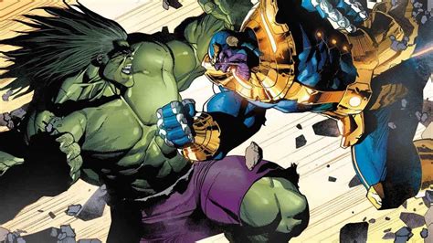 Marvel Teases Thanos Vs. Hulk Battle