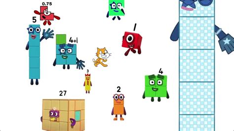 Numberblocks dancing - YouTube