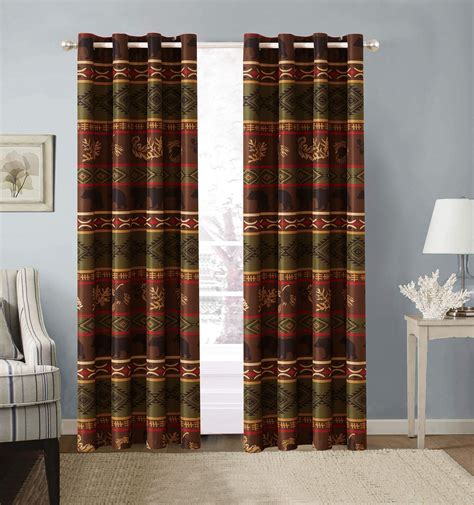 Log Cabin Kitchen Curtains – Curtains & Drapes