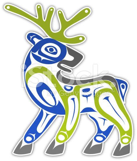 Inuit style illustration | Native american symbols, Native american art ...