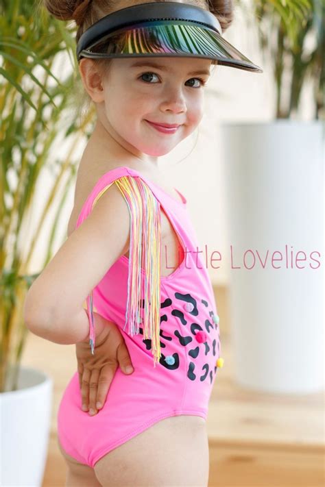 Pool party swimwear for girls in 2020 | Little girl models, Kids ...