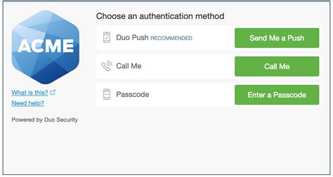 Using the Traditional Duo Prompt - Guide to Two-Factor Authentication ...