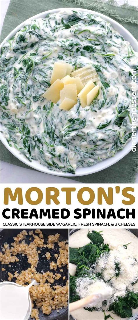 Morton's Steakhouse Creamed Spinach Recipe - Find Vegetarian Recipes