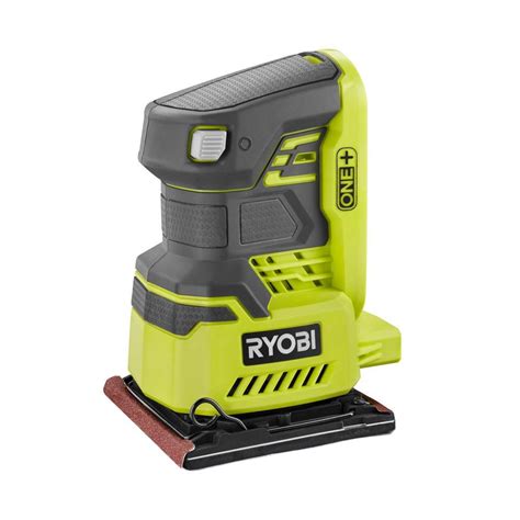 RYOBI ONE+ 18V Cordless 1/4 Sheet Sander (Tool-Only) with Dust Bag P440 ...