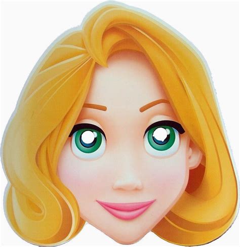 Oh My Fiesta! in english: Rapunzel Free Printable Masks. | Disney ...