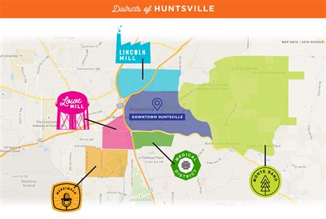 The Districts of Downtown Huntsville — Downtown Huntsville