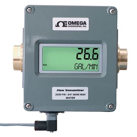 Indicating Flow Meter with Analog Outputs| Omega Engineering