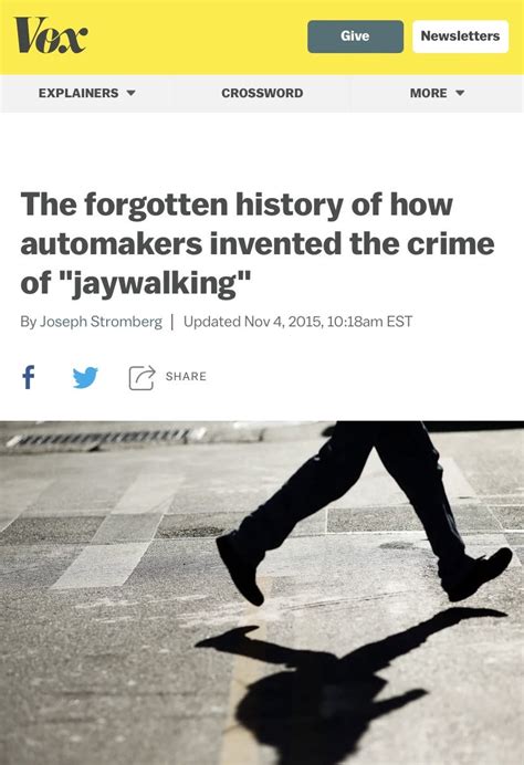 "The forgotten history of how automakers invented the crime of ...