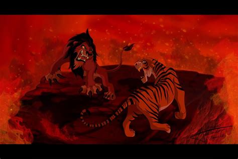 Scar VS Shere Khan by Grincha Disney Fan Art, Disney Style, Disney Love ...