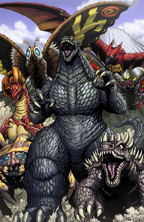 Godzilla cover 10 by KaijuSamurai on DeviantArt Kong Godzilla, Godzilla ...