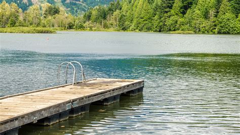 Dock Over Dried Lake - HooDoo Wallpaper