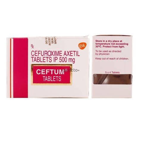 Ceftum 500mg Tablet at Rs 431/piece | Ceftum Tablets in Nagpur | ID ...