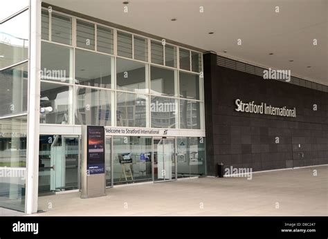 Stratford International Station in the east end of London Stock Photo ...