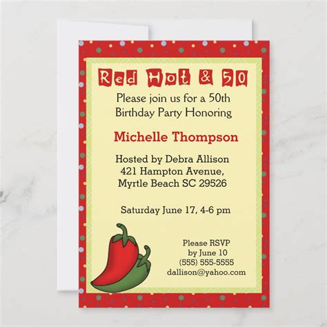 Funny 50th Birthday Invitations | Zazzle