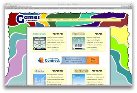 ESL Site of the Month - Games to learn English | EnglishClub