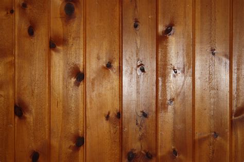 Knotty Pine Wood Wall Paneling Texture – Photos Public Domain