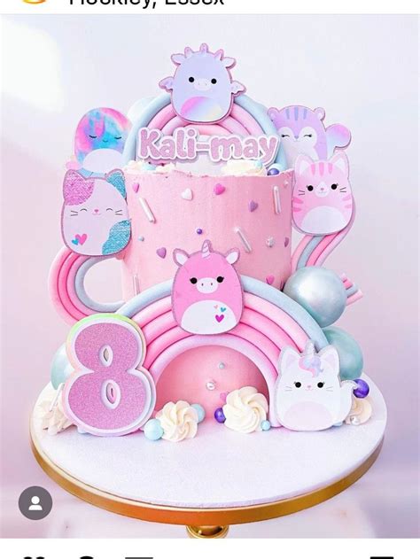 Squishmallow Cake Topper Set, Squishmallow Party - Etsy UK in 2024 ...