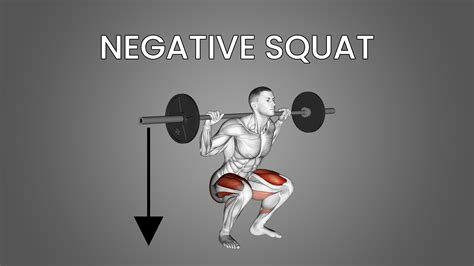 Negative (Eccentric) Squat: Benefits, Muscles Used, More - Inspire US